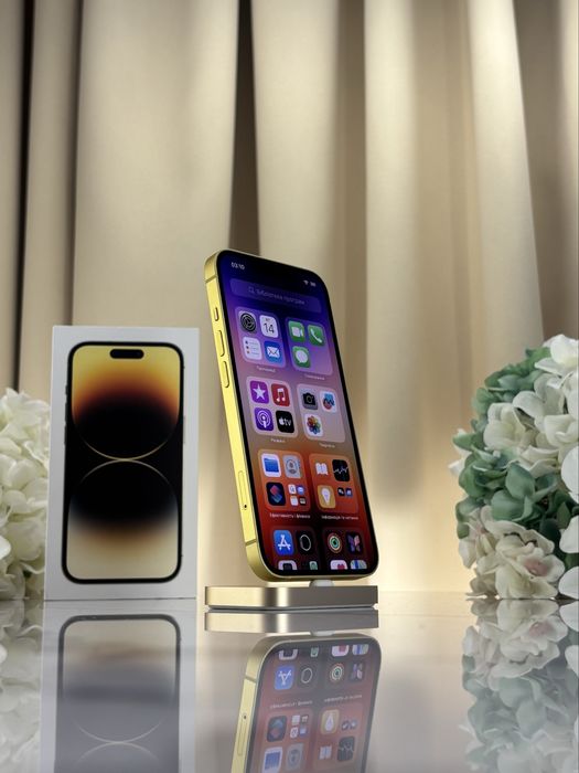 Опис!! iPhone 14 Yellow 128GB 91%АКБ Уцінка!! (Магазин Гарантія)