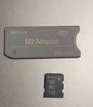 Адаптер і флеш памʼять 1 Gb SONY M2 MSAC MMS