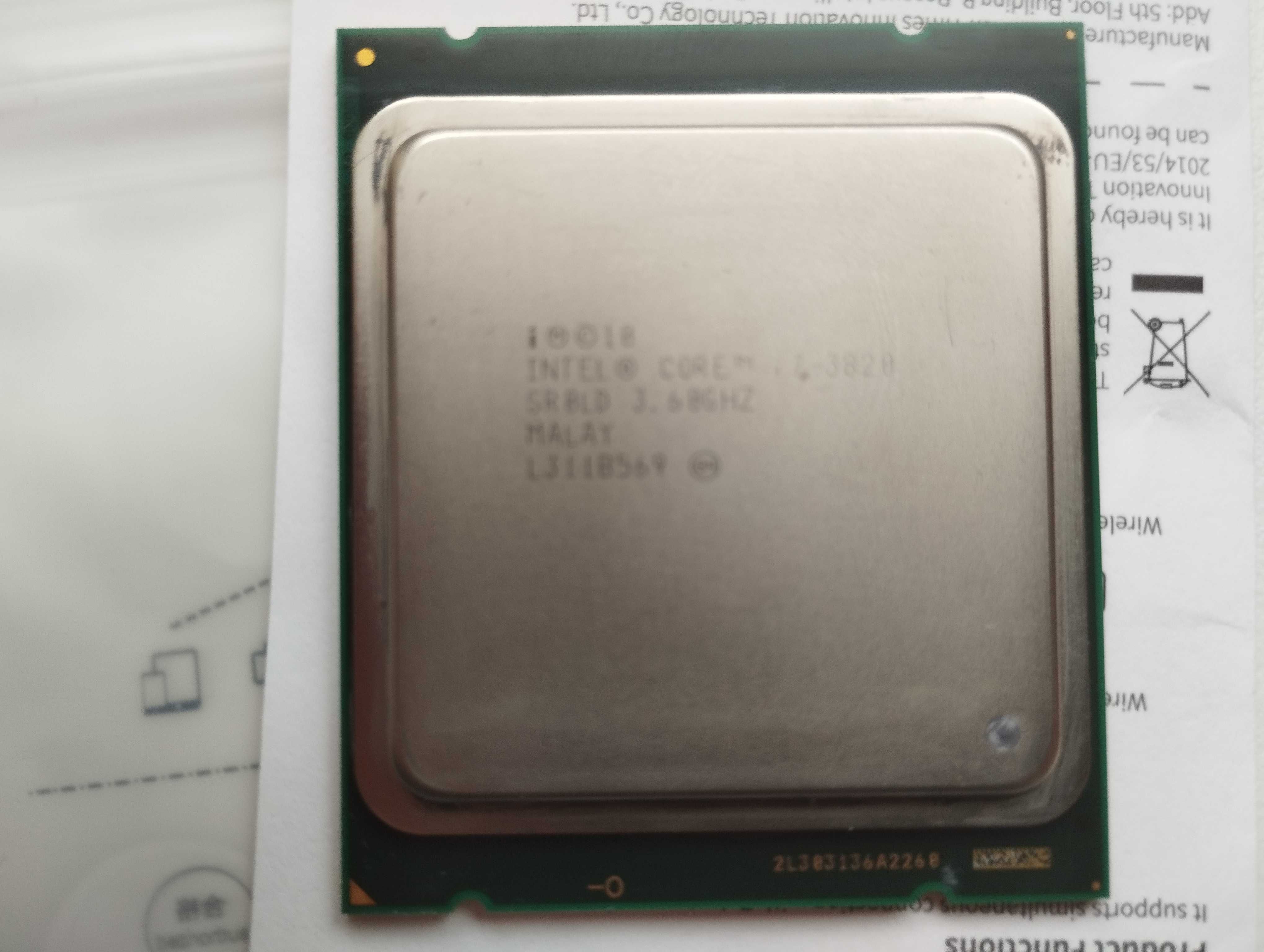 Процесор intel core i7-3820 3.60ghz