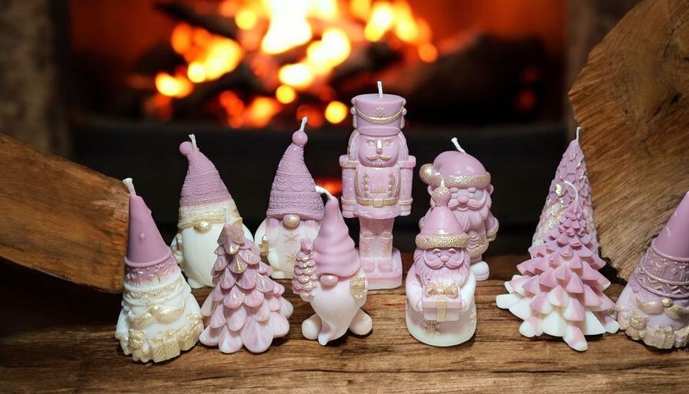 Świeczka sojowa świąteczna