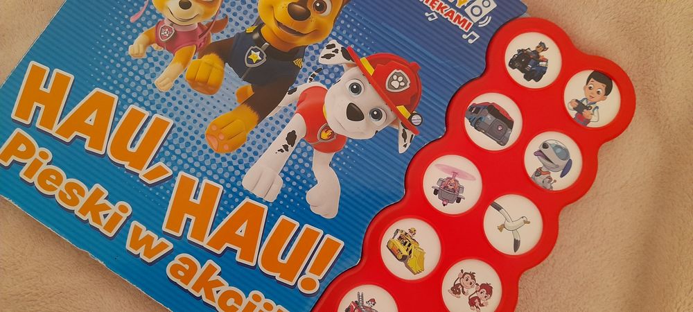 Książeczka dla dzieci "Psi Patrol - HAU HAU"