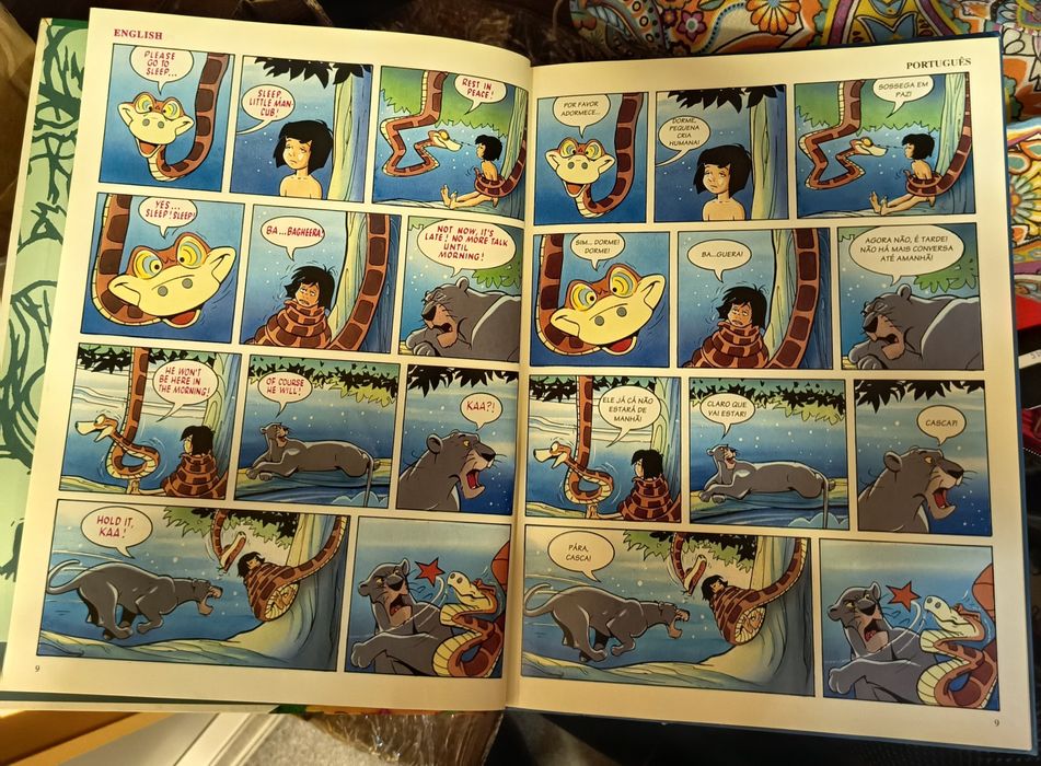 Banda desenhada - Disney - Português/Inglês - Colecção