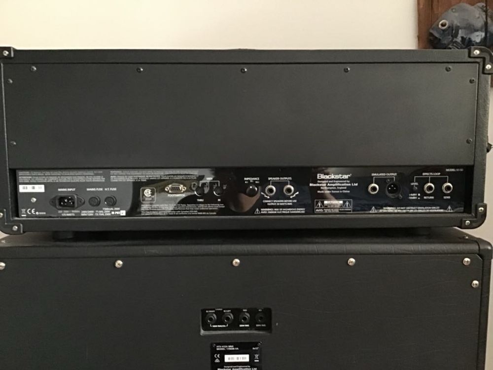 Blackstar 50 wraz z kolumna