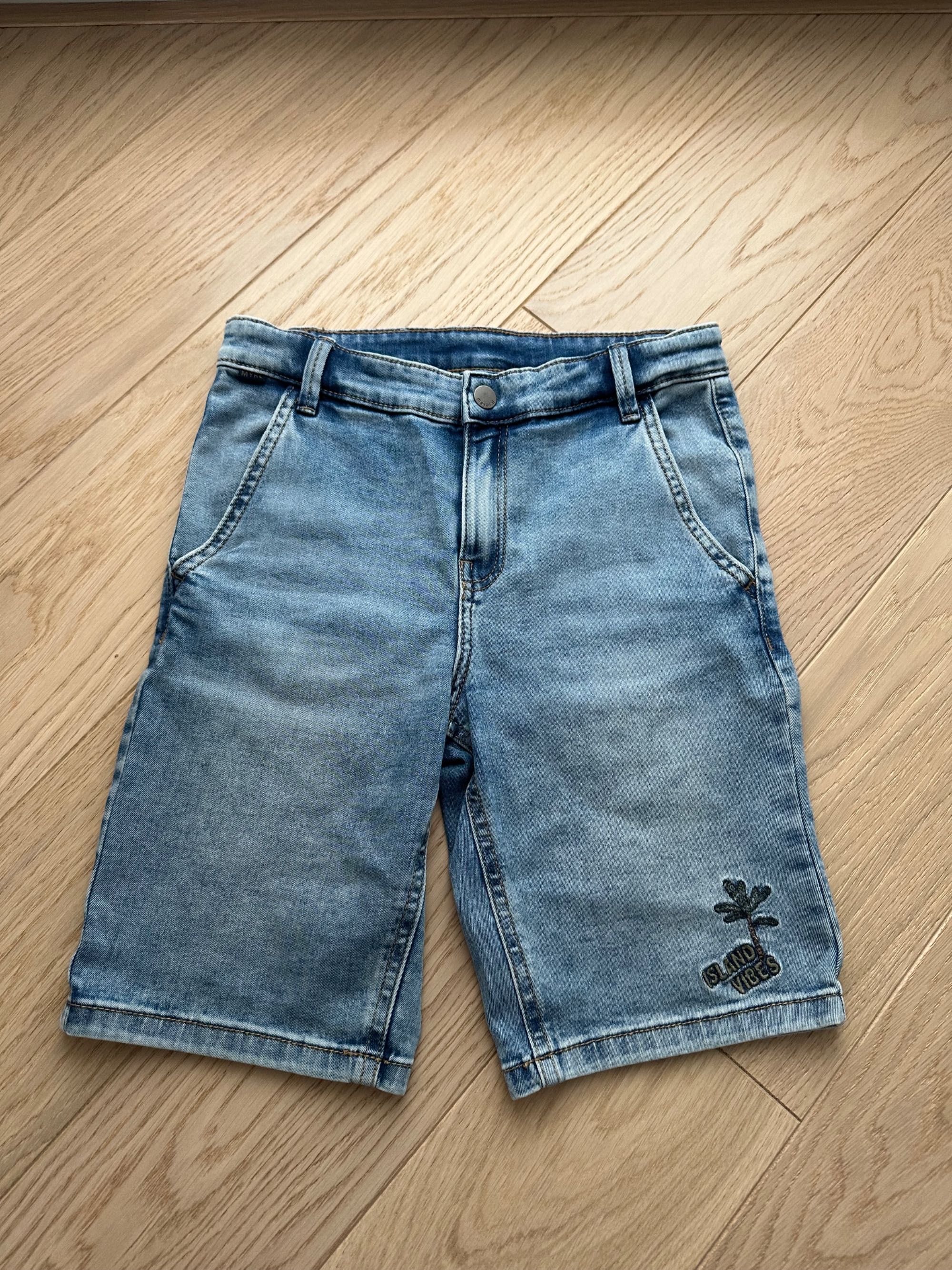Komplet chłopięcy Mayoral/Nakutavake spodenki +polo - rozmiar 140/134
