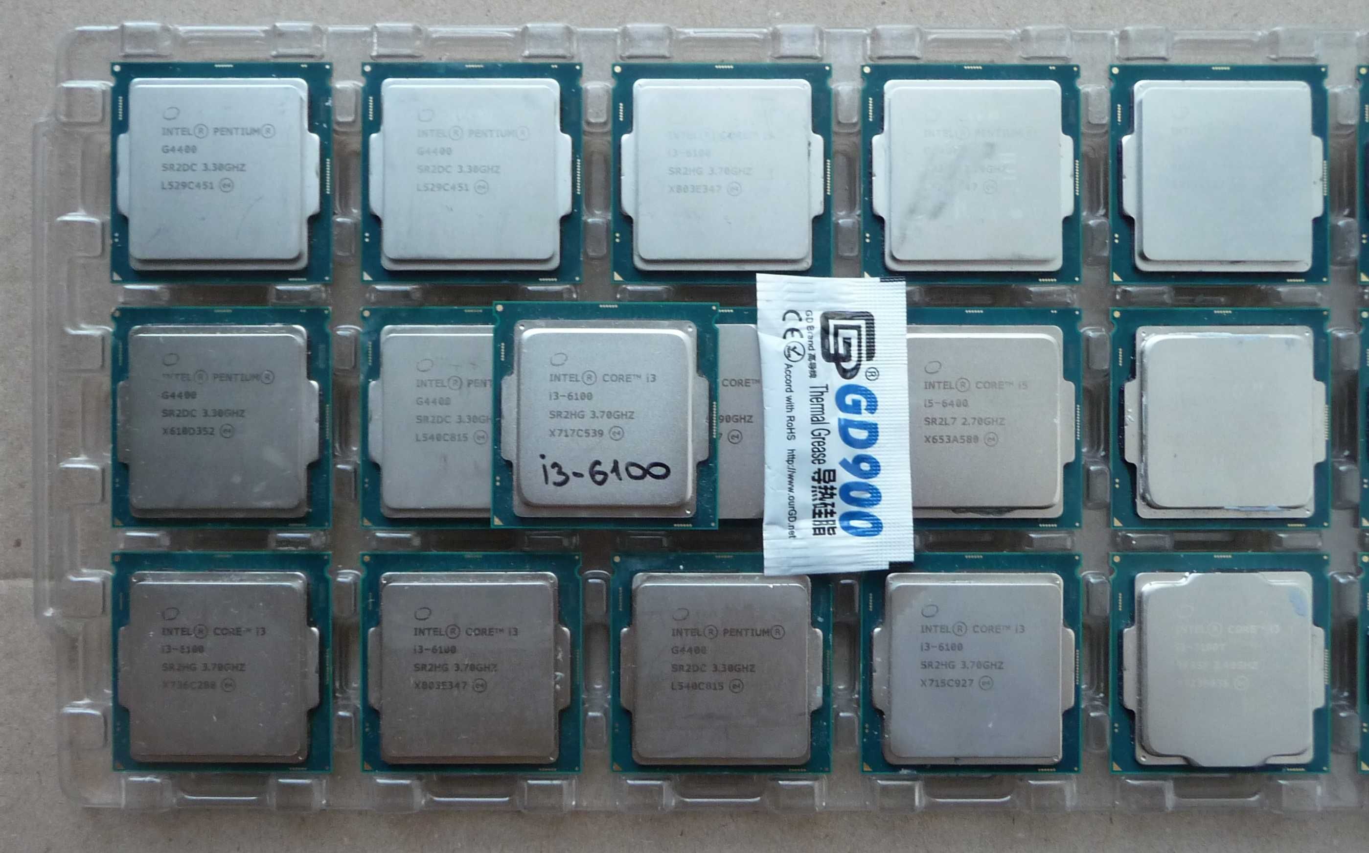 Intel Core i3-6100 (3 МБ 3,70 ГГц) 51W  Socket 1151