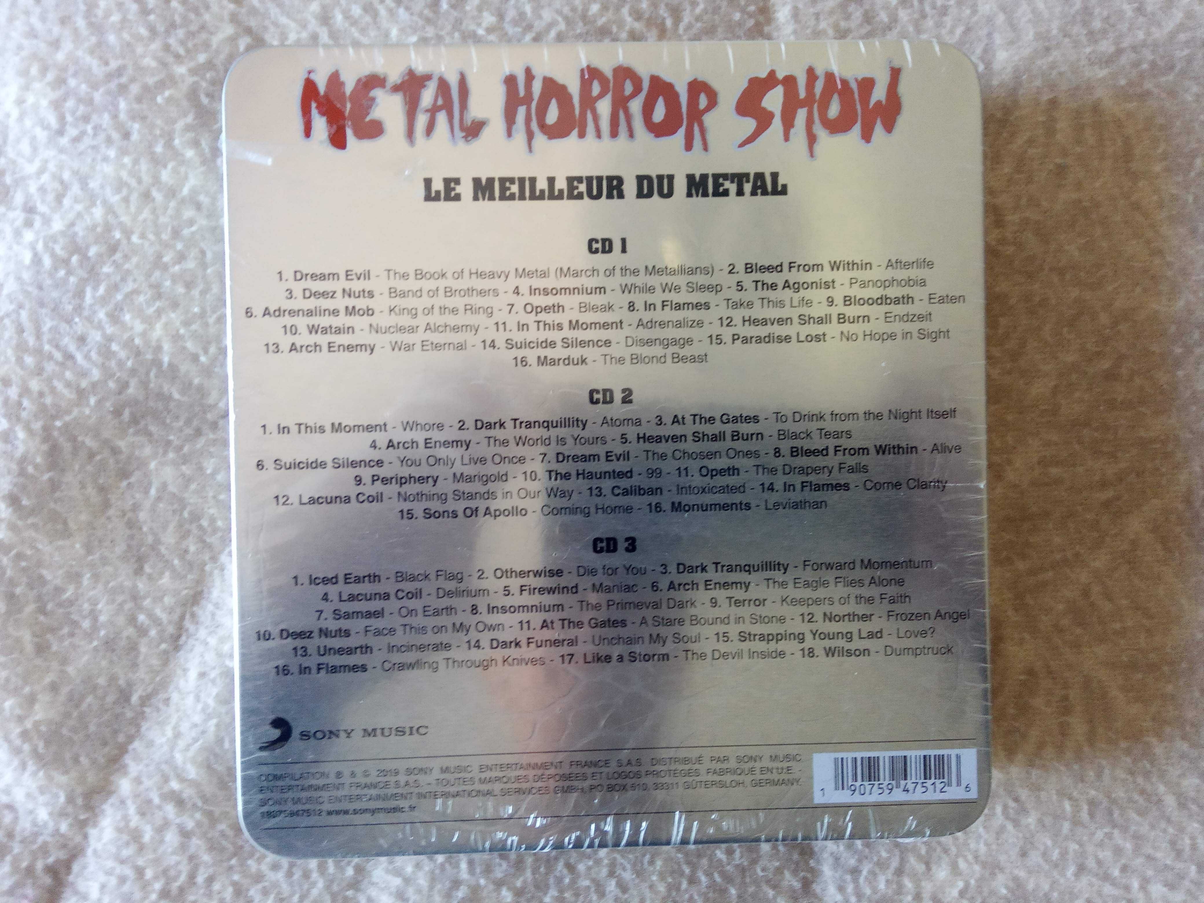 Metal Horror Show (Le Meilleur du Metal) / Triplo CD