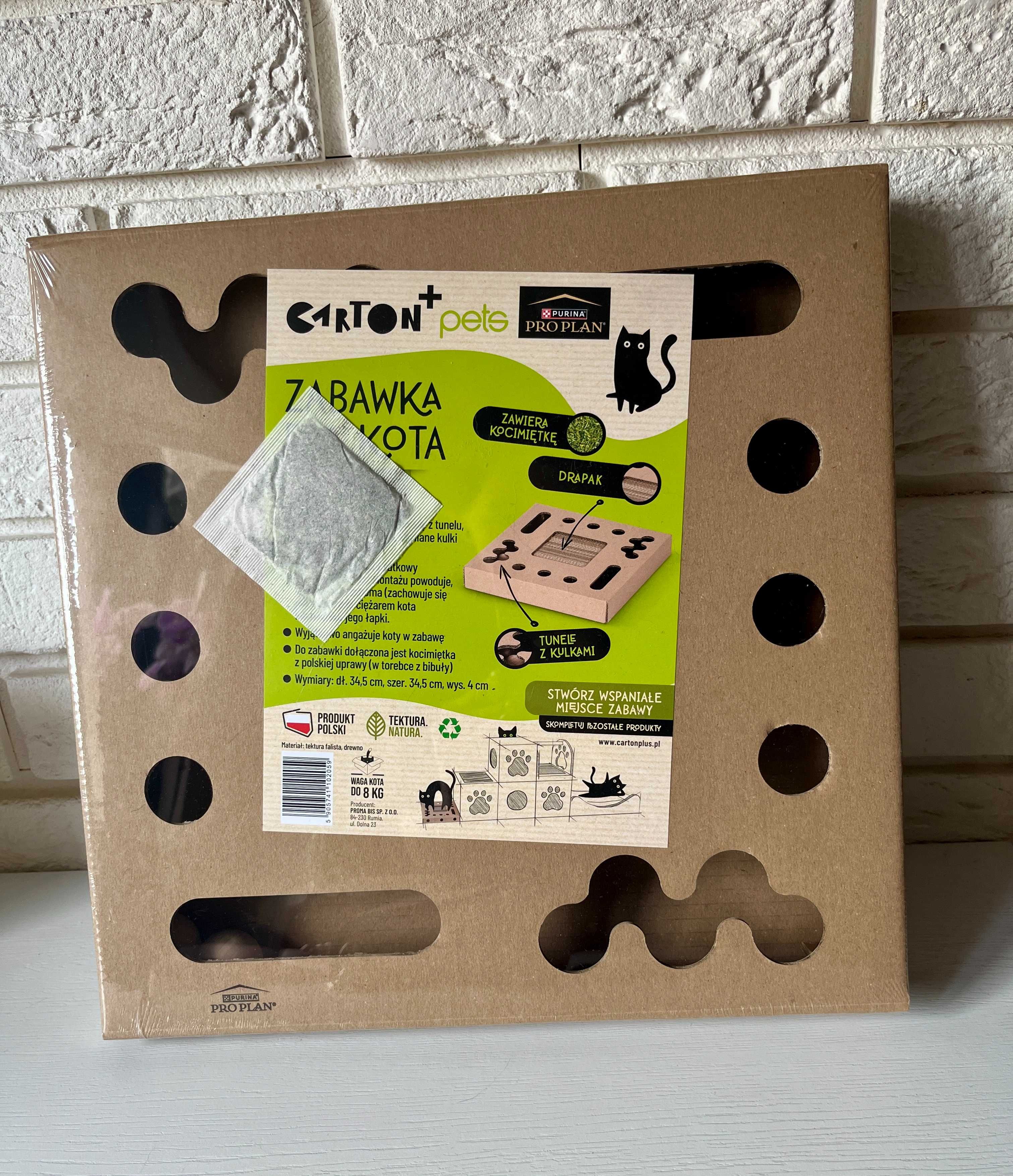 Carton+ Pets Zabawka Interaktywna z kocimiętką