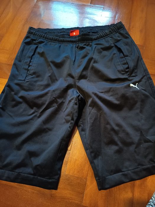 Calções pretos da Puma