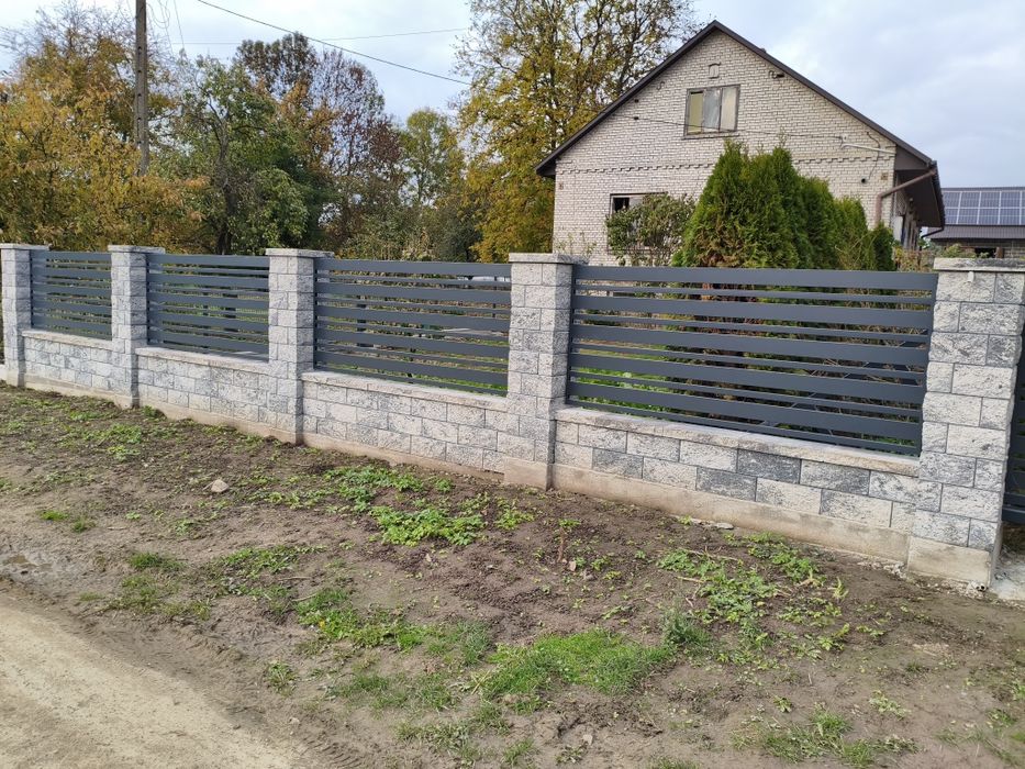 Montaż ogrodzeń z paneli pustaków