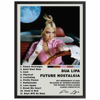 Dua Lipa Future Nostalgia Plakat Obraz z albumem prezent