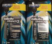 Gilette Mach3 Maszynka + 5ostrzy (2zestawy)