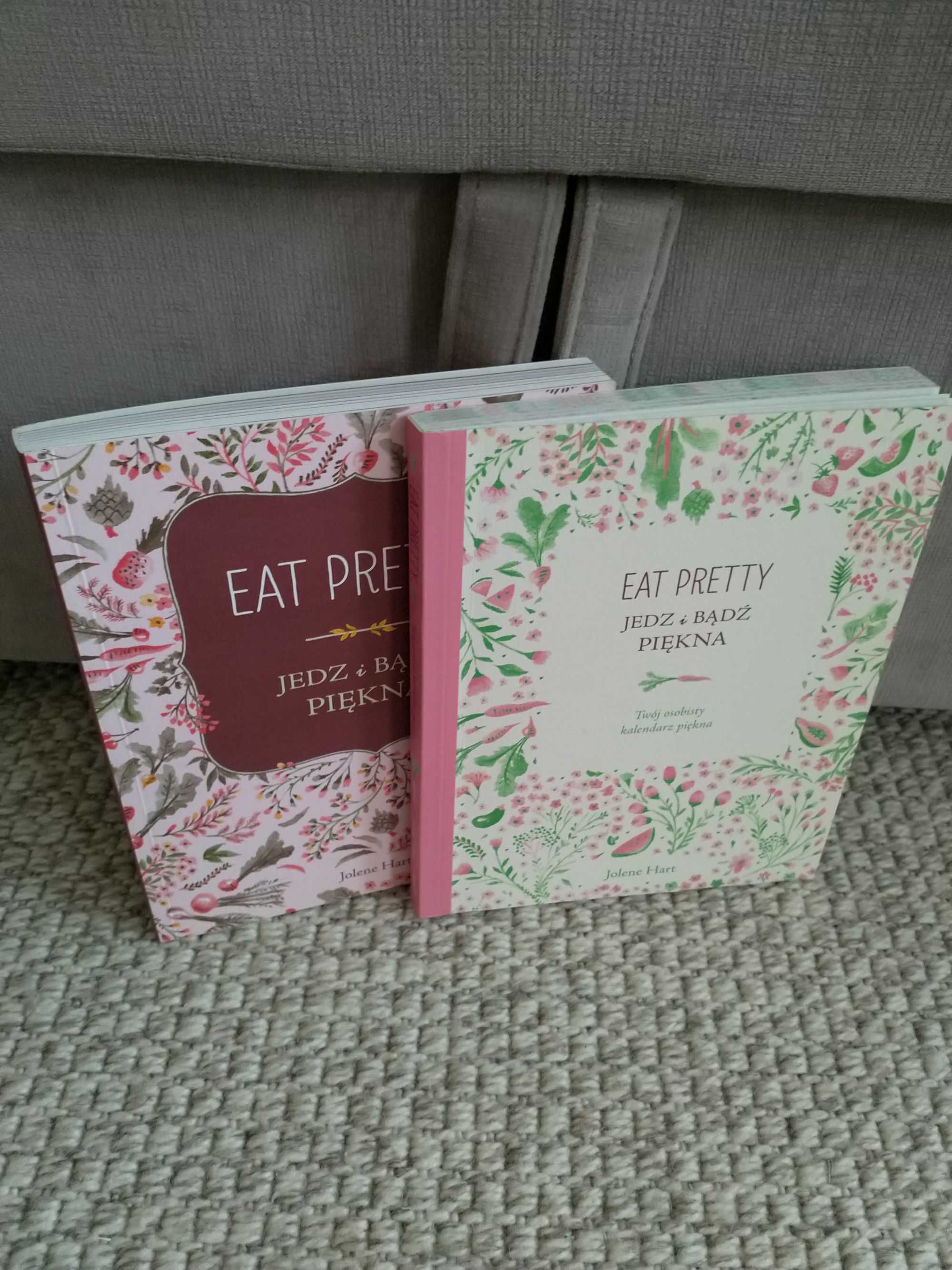 2 książki Eat Pretty. Jedz i bądź piękna. Jolene Hart