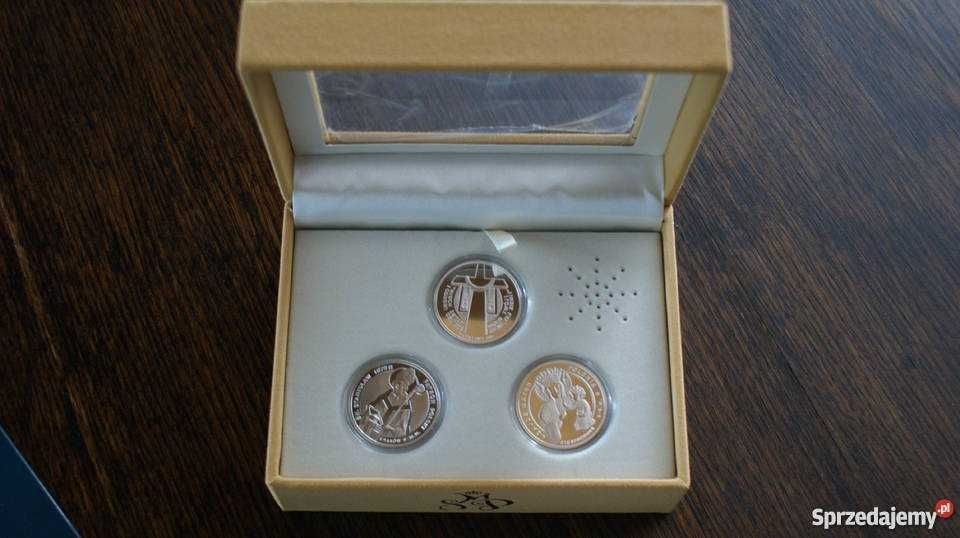 Numizmat -  Kolekcja Jana Pawła II - 3 numizmaty