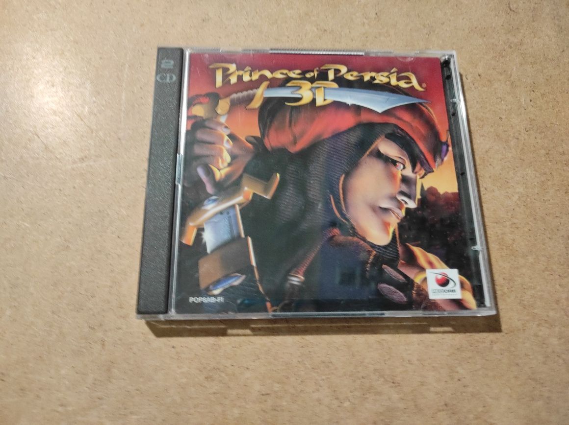 Gra Prince of Persia 3d na komputer, dwie płyty