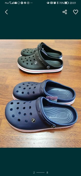Klapki Męskie Typu Kroksy Lekkie Wygodne