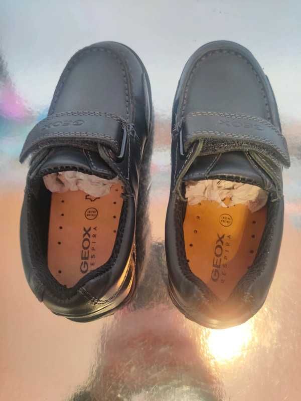 Geox respira buty mokasyny skórzane rozmiar 26