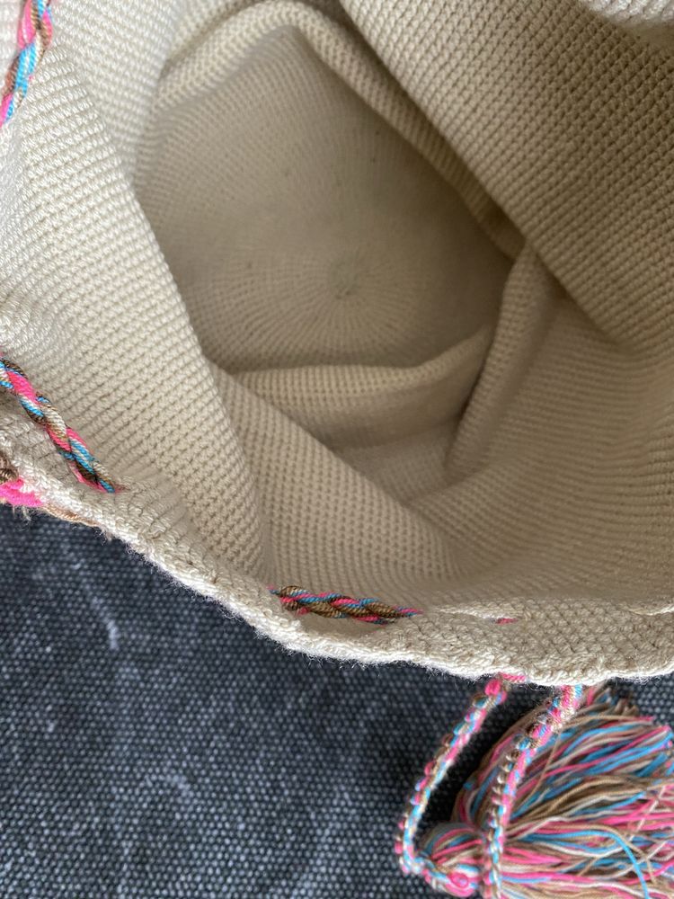 Wayuu kolumbijska ręcznie tkana torba