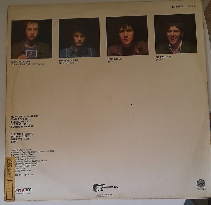 Vinil Dire Straits 1978 - Bom estado - ÚLTIMOS DIAS