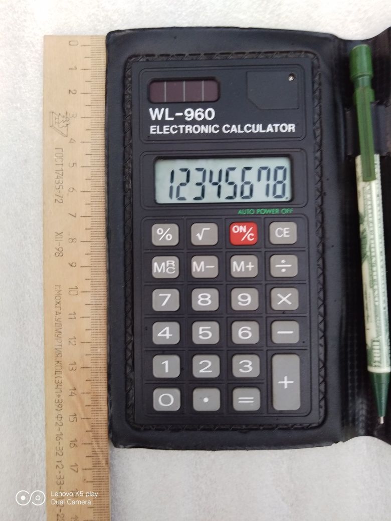 Калькулятор карманный WL -960, новый