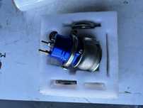 Wastegate zewnetrzny V-band 60mm Fmic NOWY niebieski