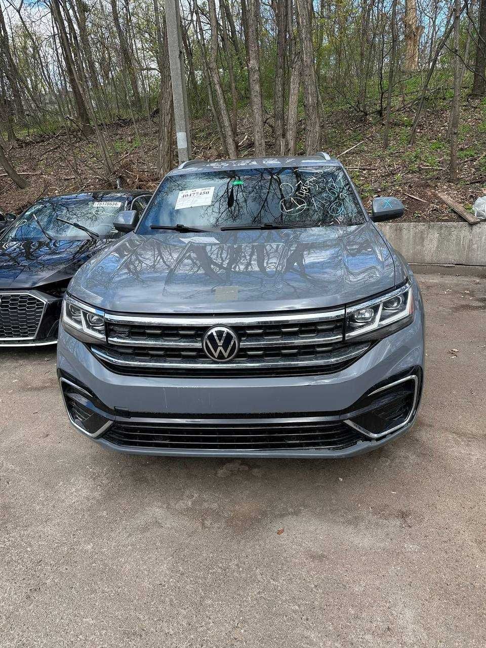 Разборка VW Atlas Cross Sport Rline 2021 LH7J капот фара бампер крило
