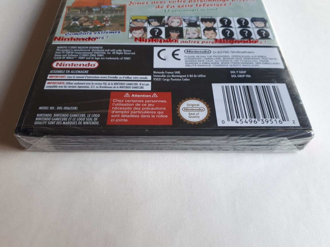 Nintendo GameCube Game Cube NARUTO clash of ninja (Selado) GC
