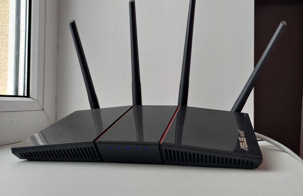 Маршрутизатор (роутер) Asus RT-AX55 AX1800 WiFi6 AiMesh MU-MIMO