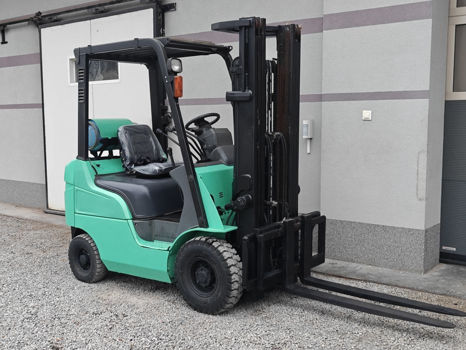 Wózek widłowy Mitsubishi FG15 Lpg Triplex 4.7m 4 Sekcje 4300mtg Nissan