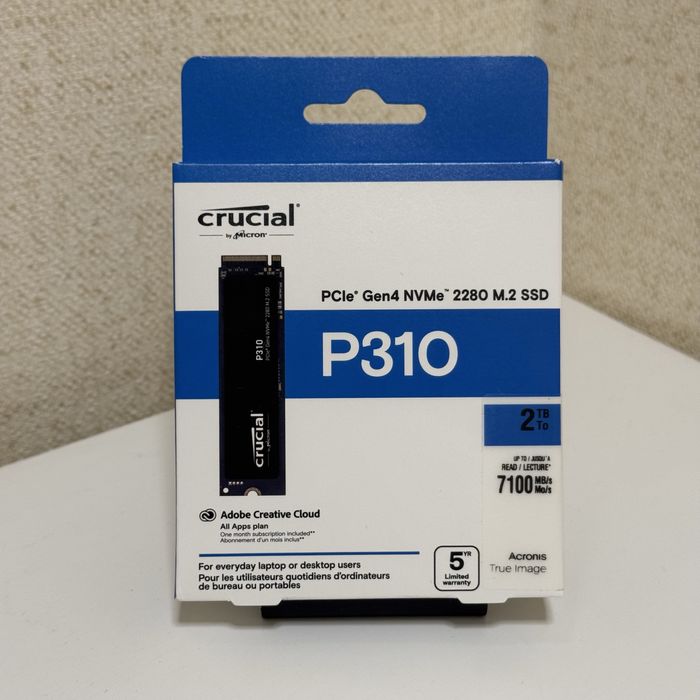 Топ ссд 2Tb Crucial 7100mb/s P310 m2 ssd диск