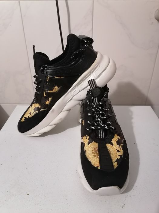 Осінні кросівки Versace Chain Reaktion. 42 розм.