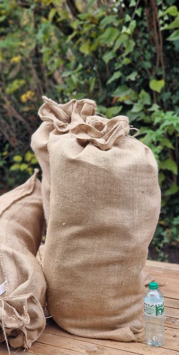 Tkanina jutowa 320g/m2, WOREK JUTOWY 100x55cm