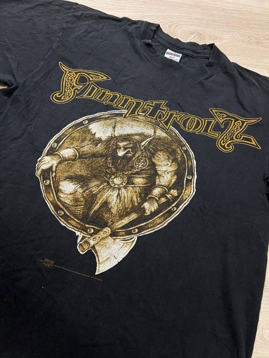 Футболка мерч винтажная рок Finntrolz 2000 года