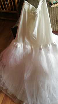 Biała halka z kołem M Duber pod sukienkę ślubną