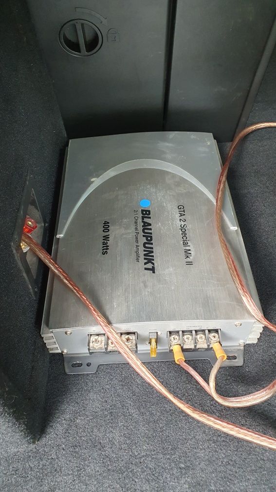Wzmacniacz i Subwoofer Blaupunkt GTB 1200 moc 750W