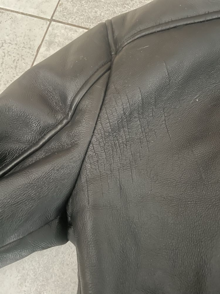 Kurtka skórzana męska Pull&Bear rozmiar M