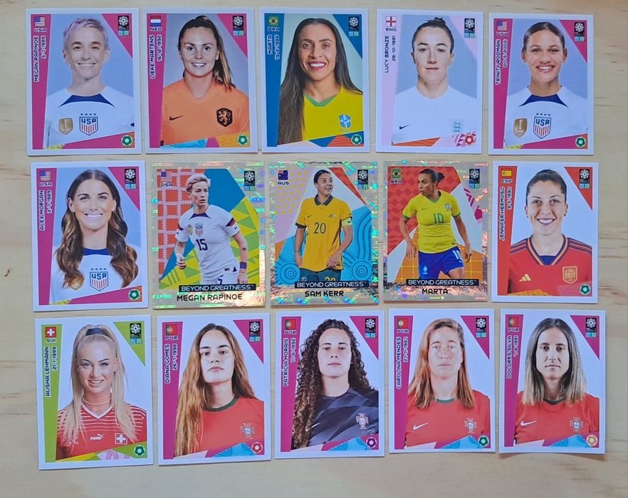 Lote de cromos Futebol da Panini
