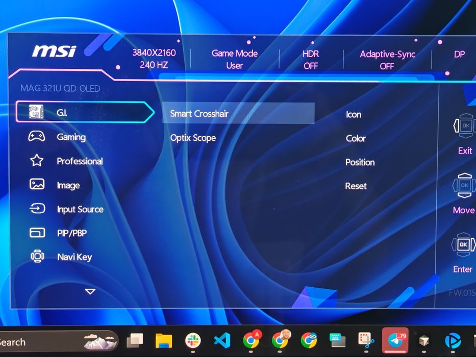 Msi mag 321UPX QO-OLED