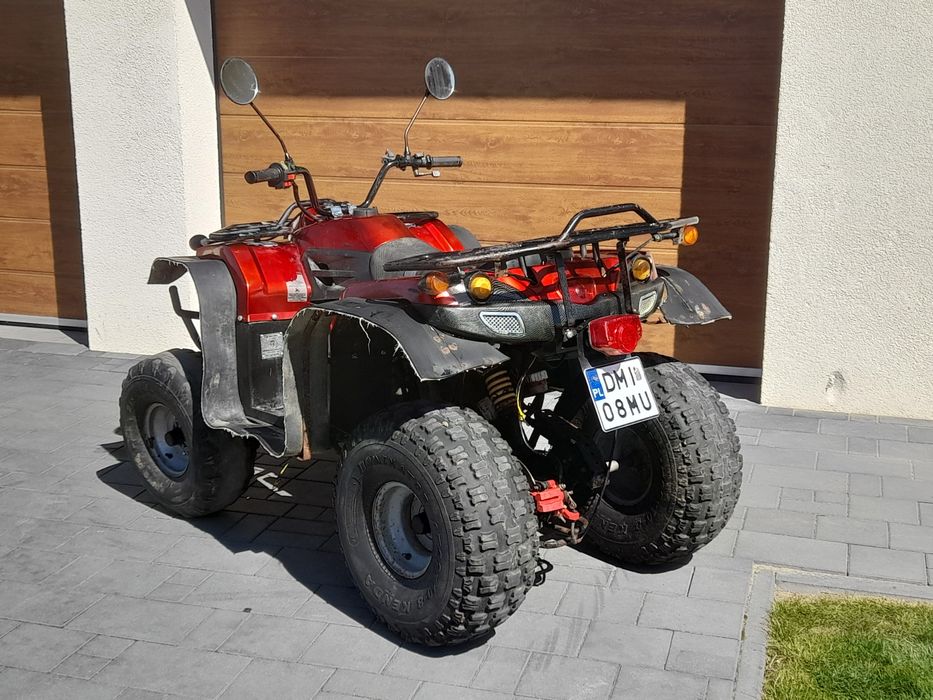 Quad 150. Automat z wstecznym. Zarejestrowany