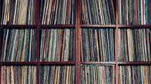 Discos de metal em vinil
