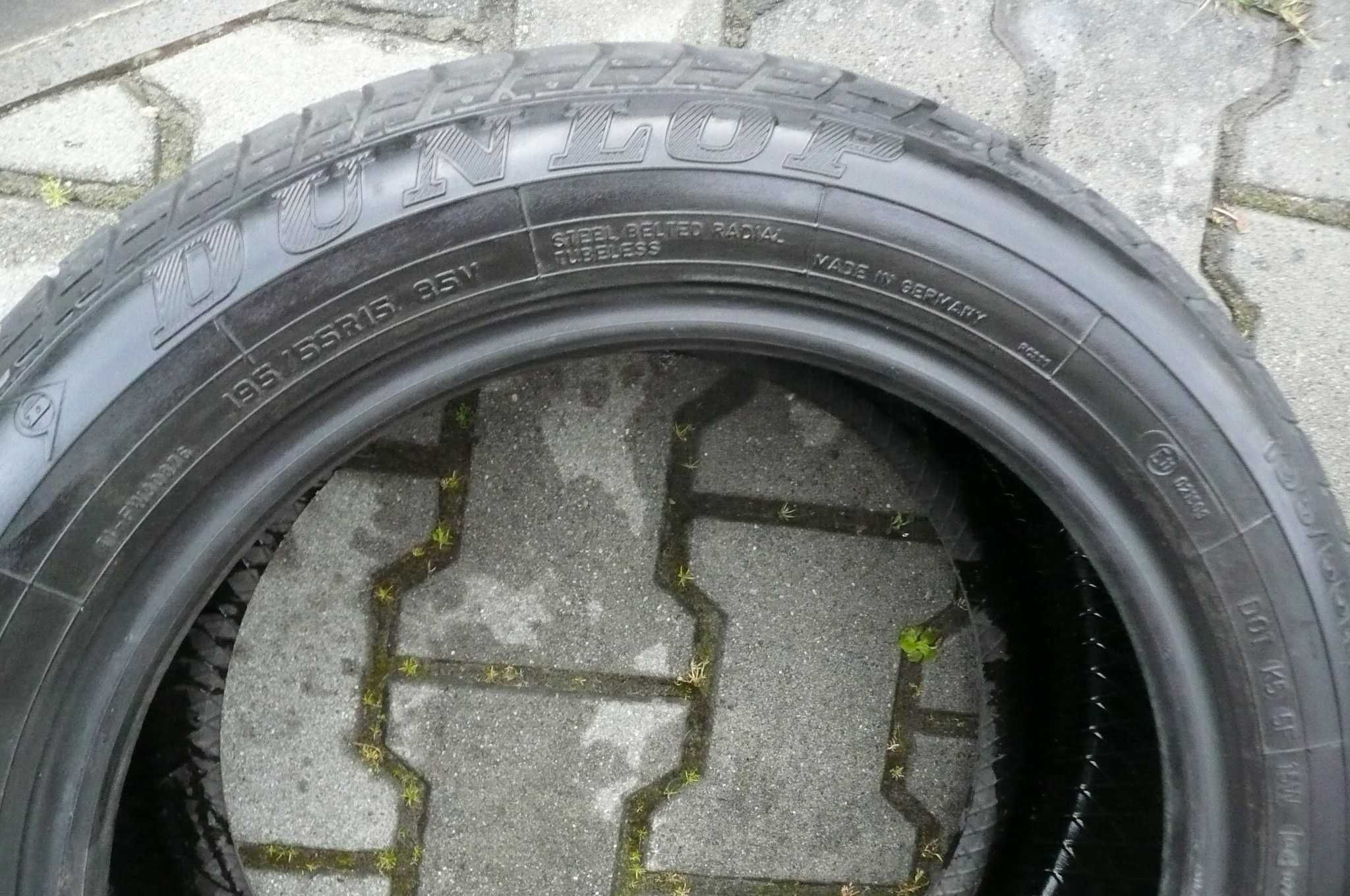 Opona letnia używana 195/55 R15 SP SPORT 2000 E DUNLOP