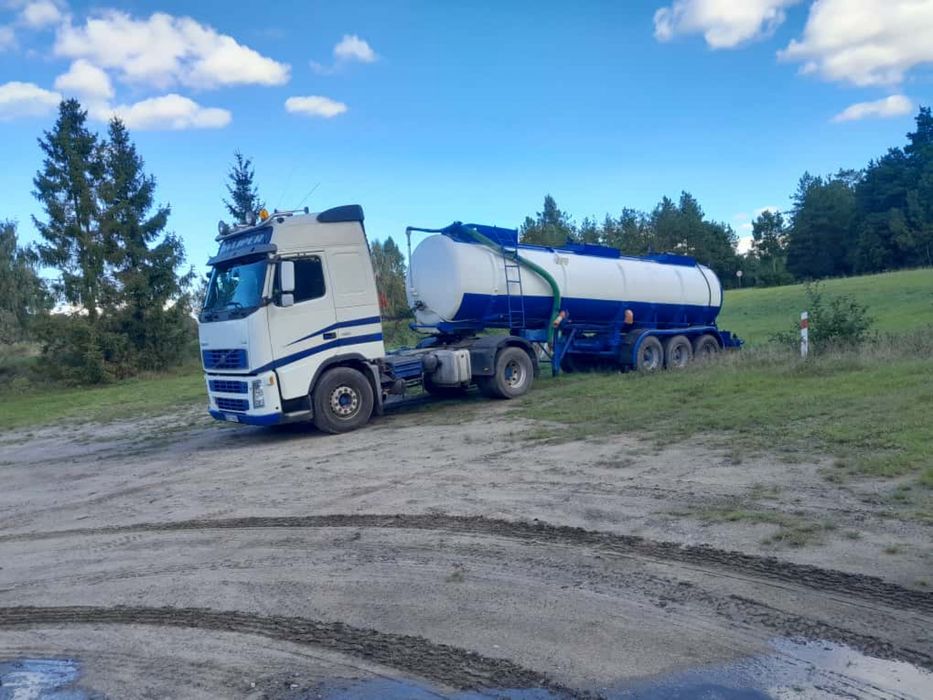 Naczepa cysterna, beczka. 22000 litrów.