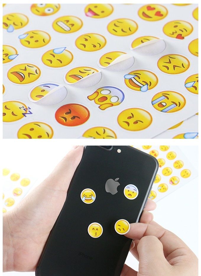 Наклейки Emoji смайлики