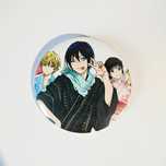 Przypinka z nadrukiem Noragami anime Yato Yukine Hiyori Iki pin
