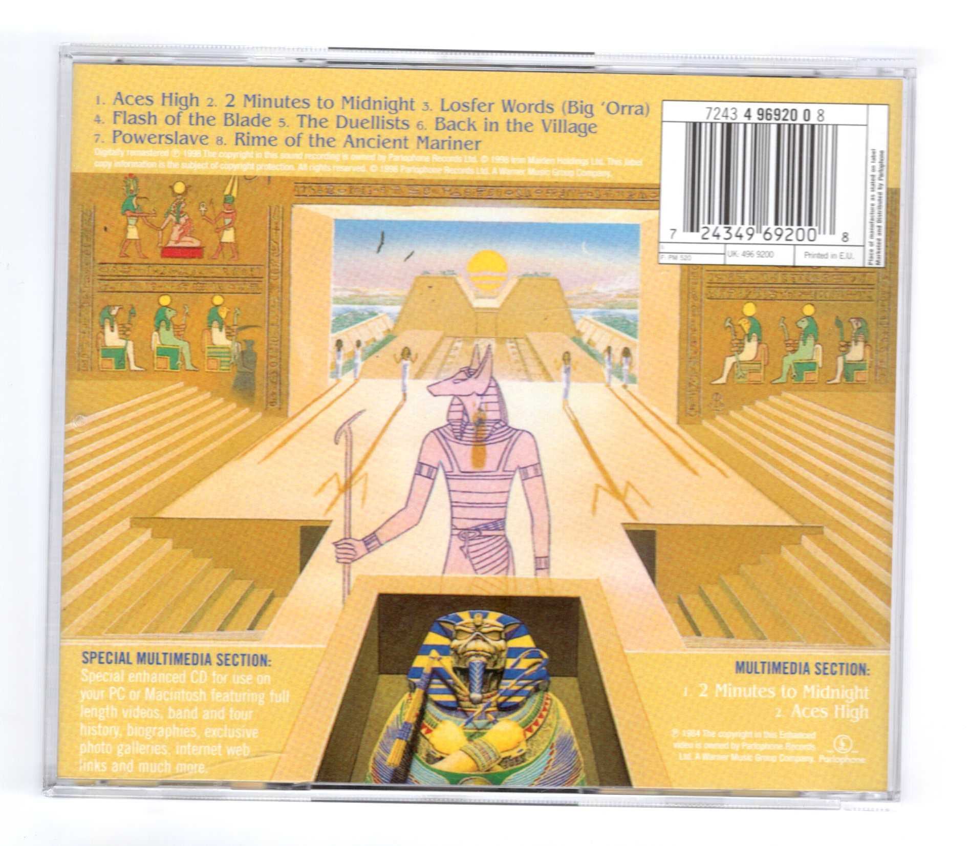 Iron Maiden - Powerslave (CD) Enhanced CD Remastered