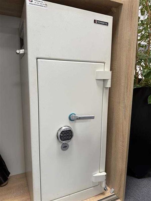 Sejf KONSMETAL na dokumenty, pieniądze (z wrzutnią!!) - SG100T2/II-EK
