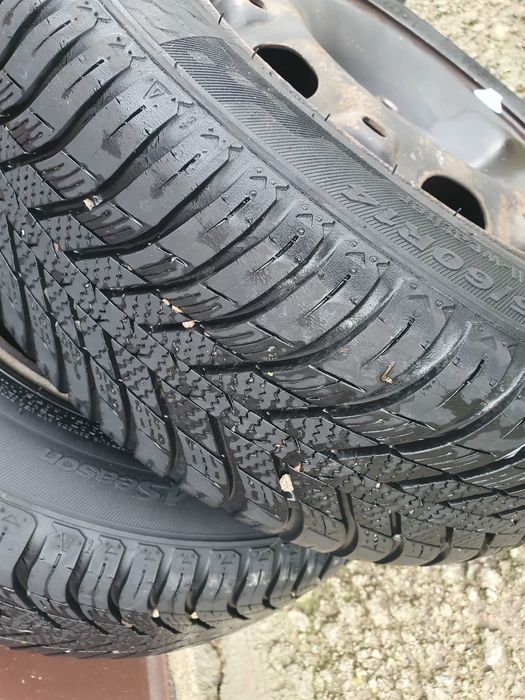 Koła opony felgi 14 cali VW Polo 9n 4 IV 5x100 185/60/14 wielosezon