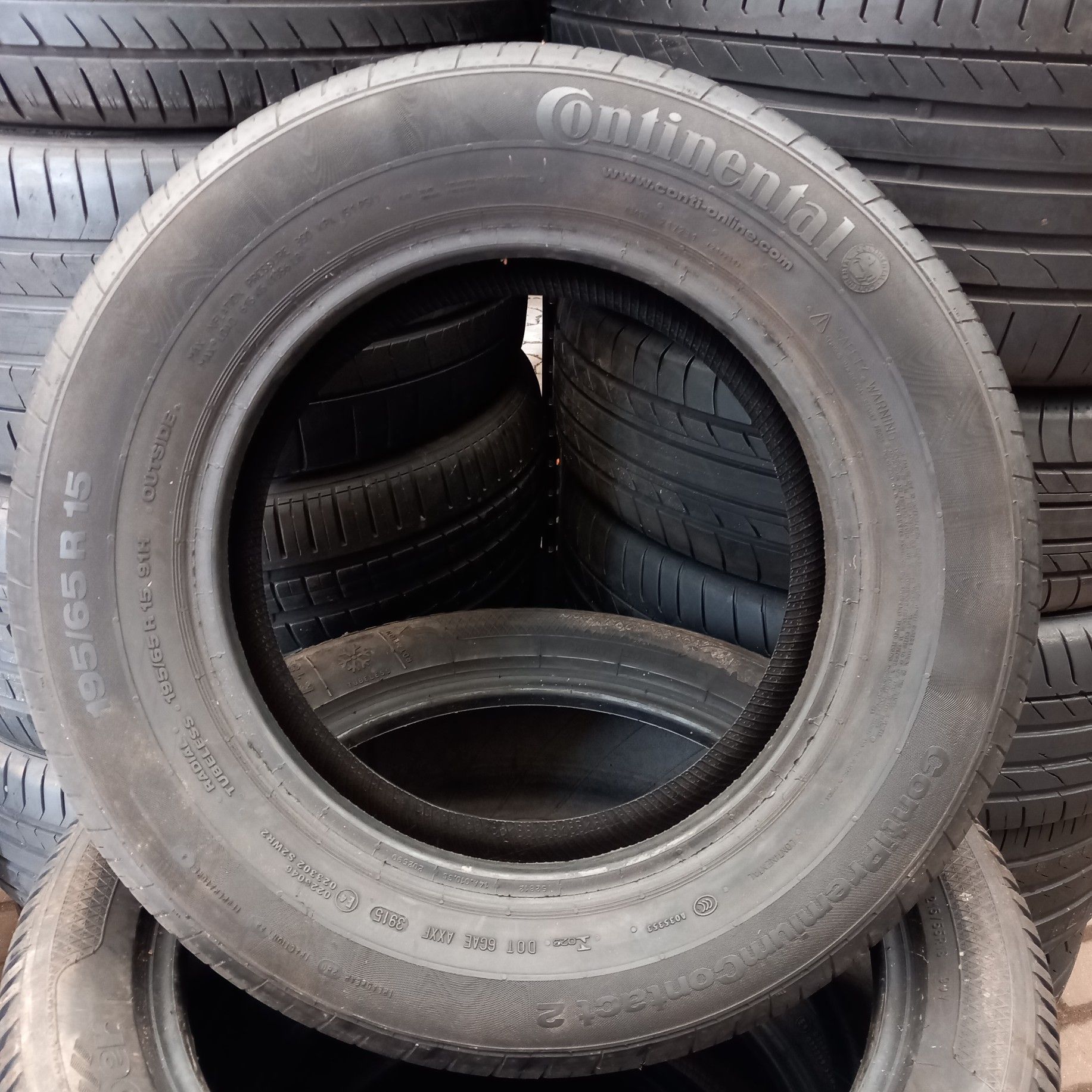 1szt opona letnia  CONTINENTAL CONTI PREMIUM CONTACT 2 195/65R15 91H