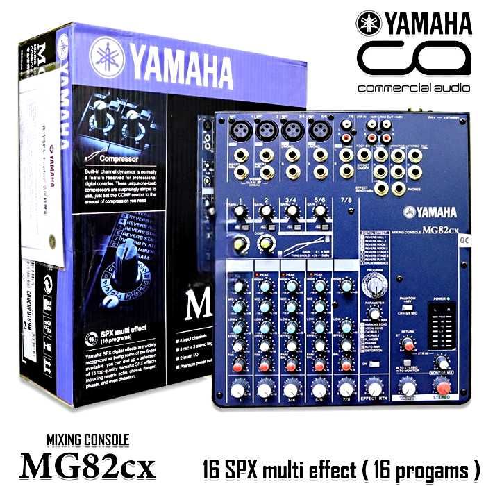 YAMAHA MG82CX НОВИЙ у НАЯВНОСТІ мікшер, мікшерний пульт з ефектами
