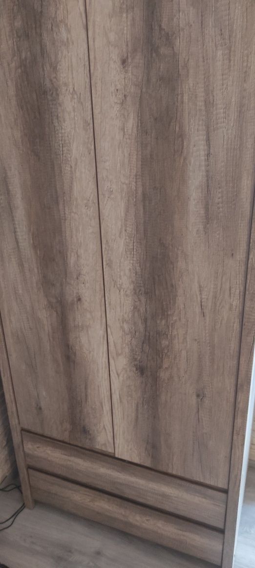 Szafa dwudrzwiowa 90/200 BRW kaspian dąb Sonoma