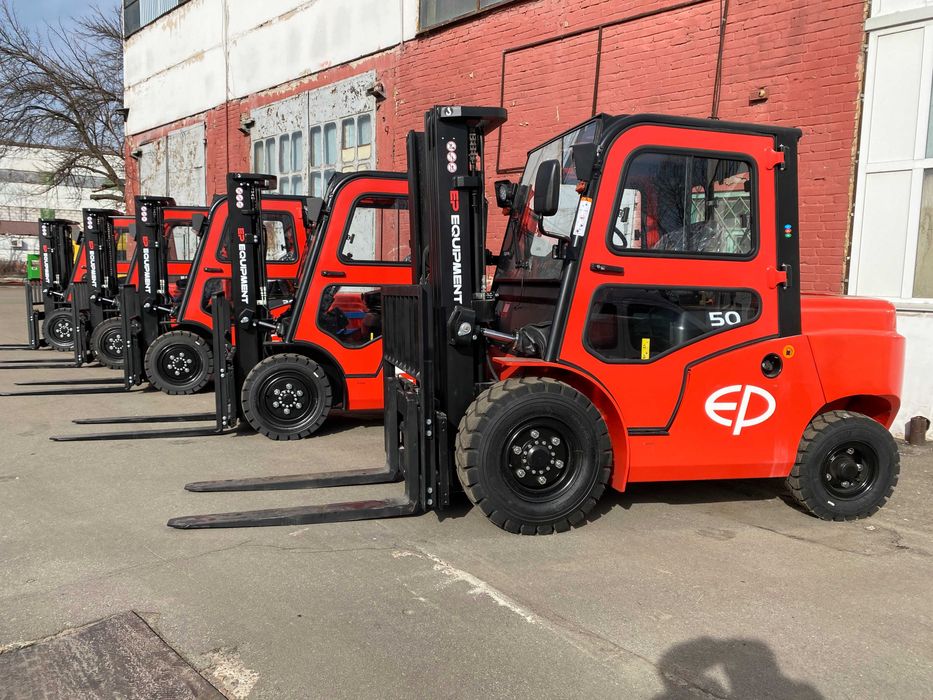 Новий вилочний навантажувач EP 15T8 1.5т/3м бок.зміщ 2025р гарантія 2р